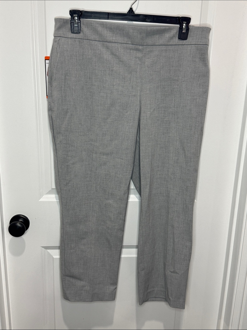Hilary Radley Light Gray Stretch Dress Pants